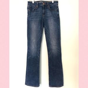 American Eagle Skinny Kick Bootcut Long Jeans